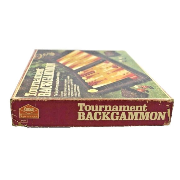 Vintage Milton Bradley 1978 Tournament Backgammon Game Complete - Picture 6 of 9